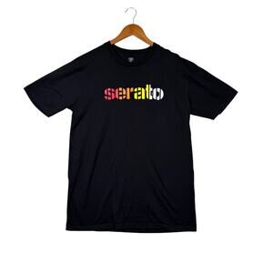 Roland DJ-808 Four-Channel Four-Deck Serato Tee DJ Controller T Shirt RARE L